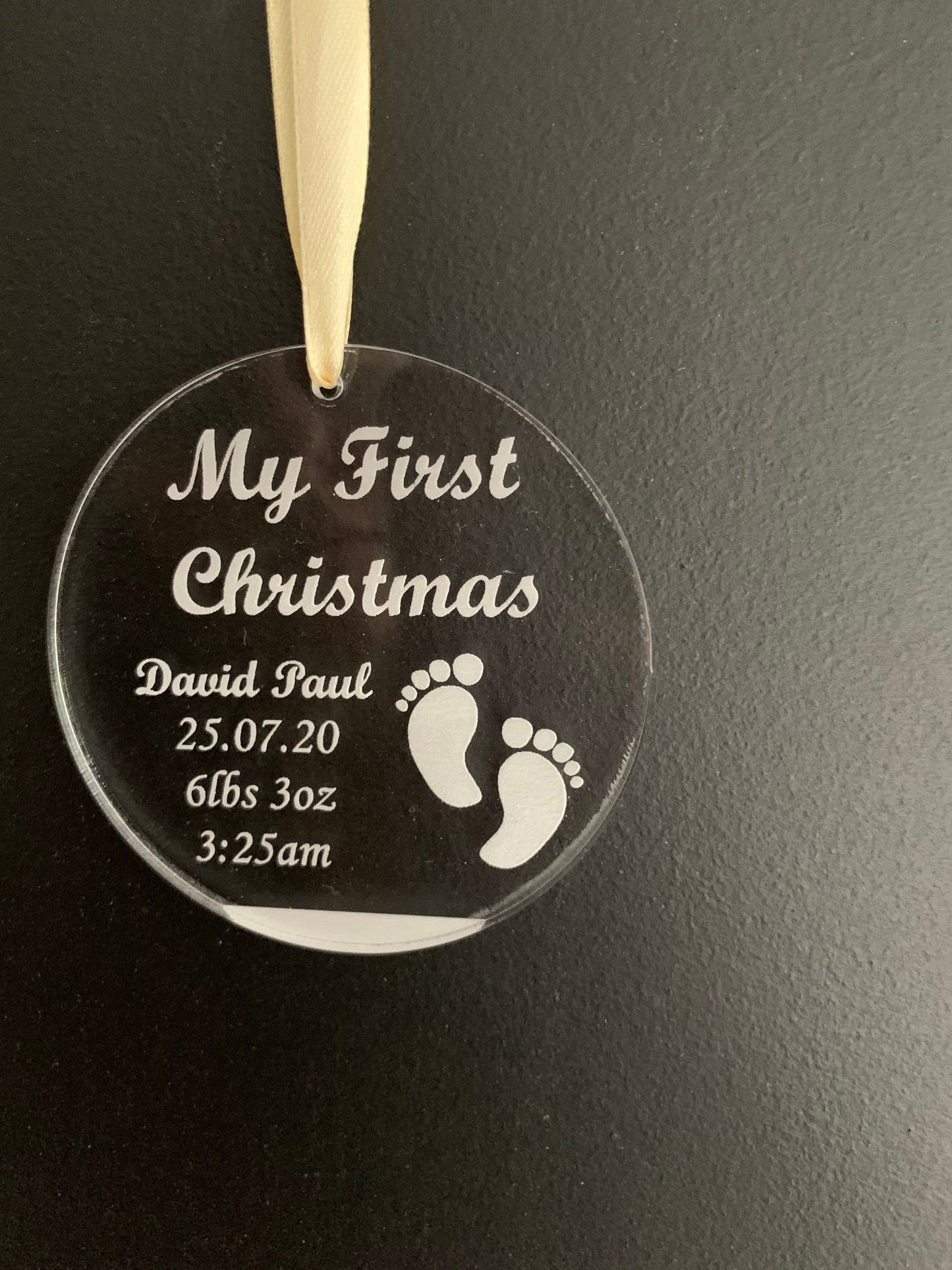 Baby’s First Christmas Bauble