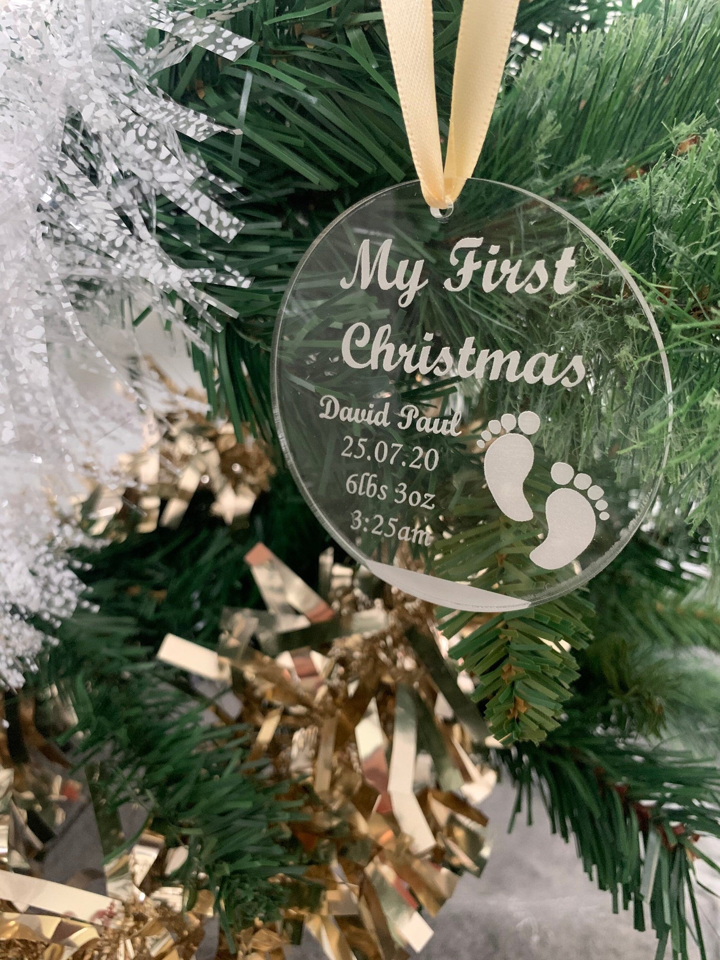 Baby’s First Christmas Bauble