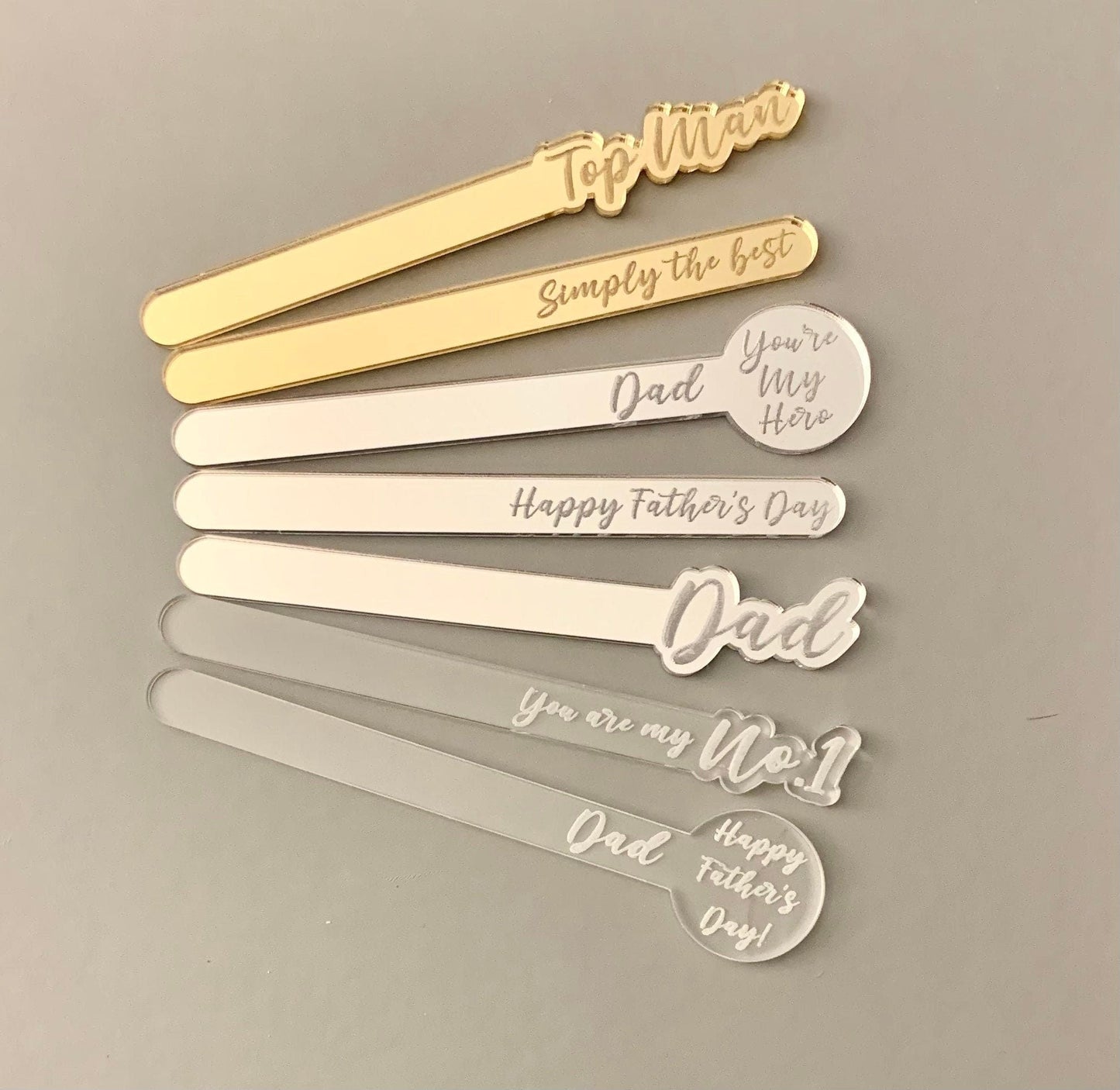 Cakeiscle sticks- father’s day cake- personalised cakeiscle sticks