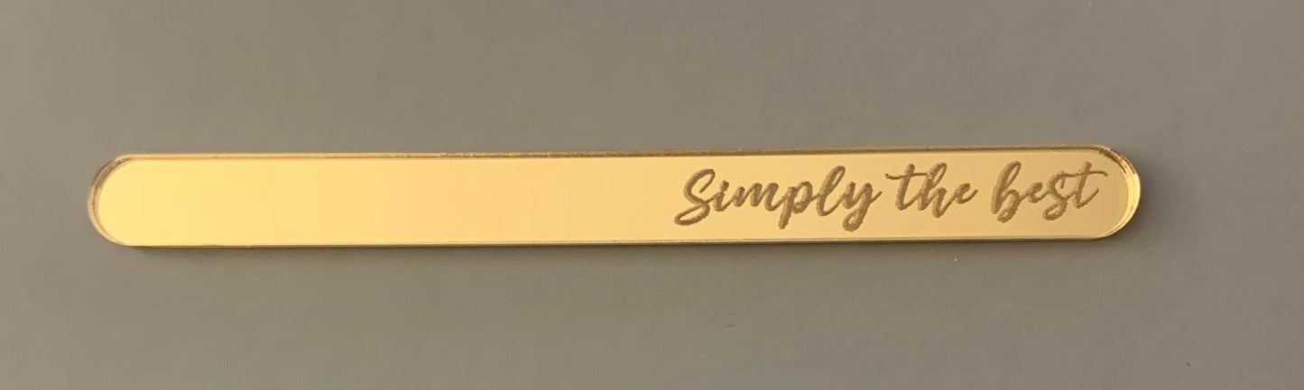 Cakeiscle sticks- father’s day cake- personalised cakeiscle sticks