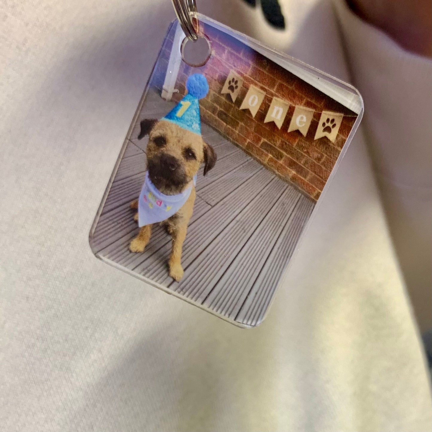 Photo keyring- photograph
