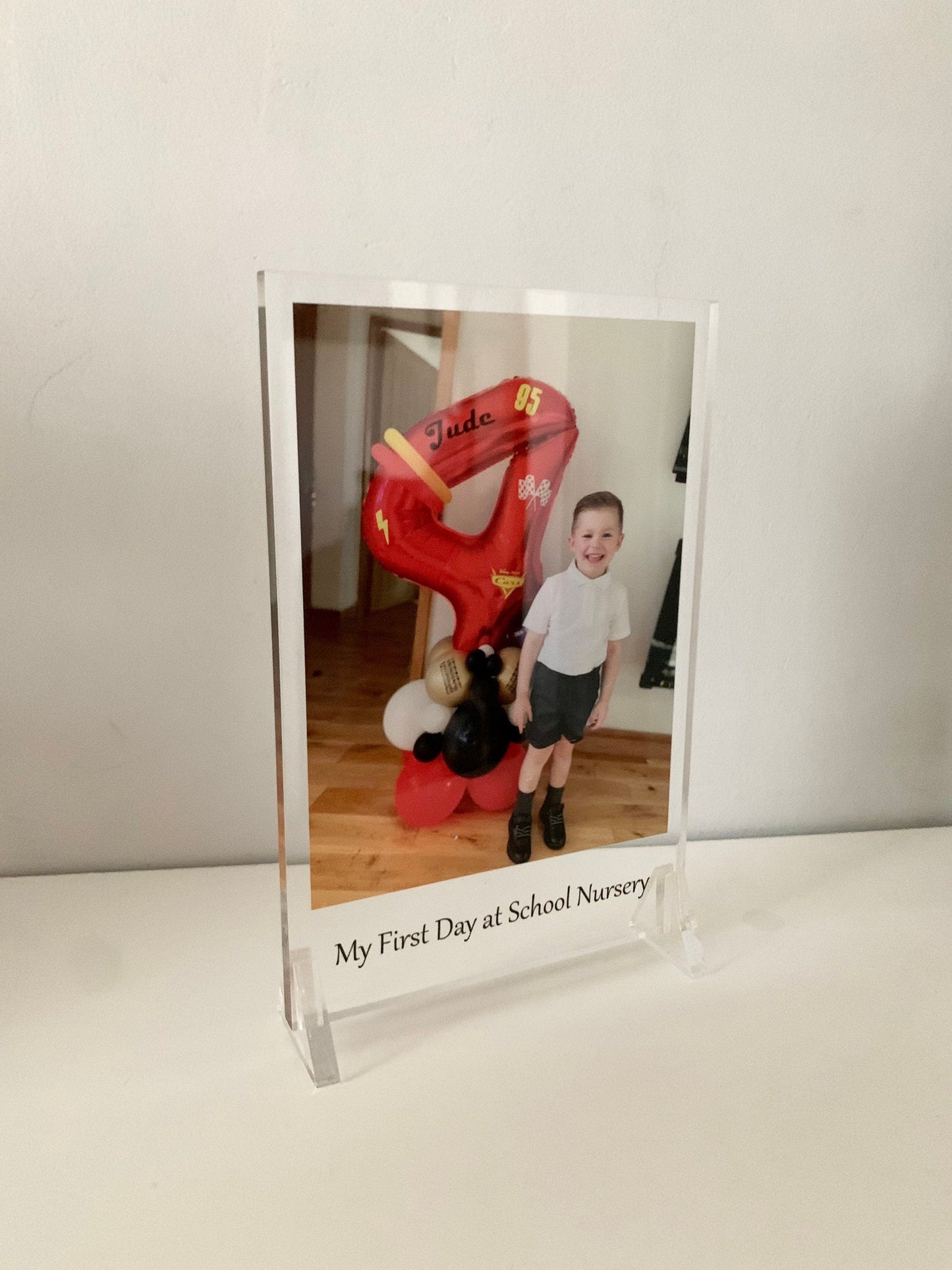 First Day Photo block- Photograph- School Milestone