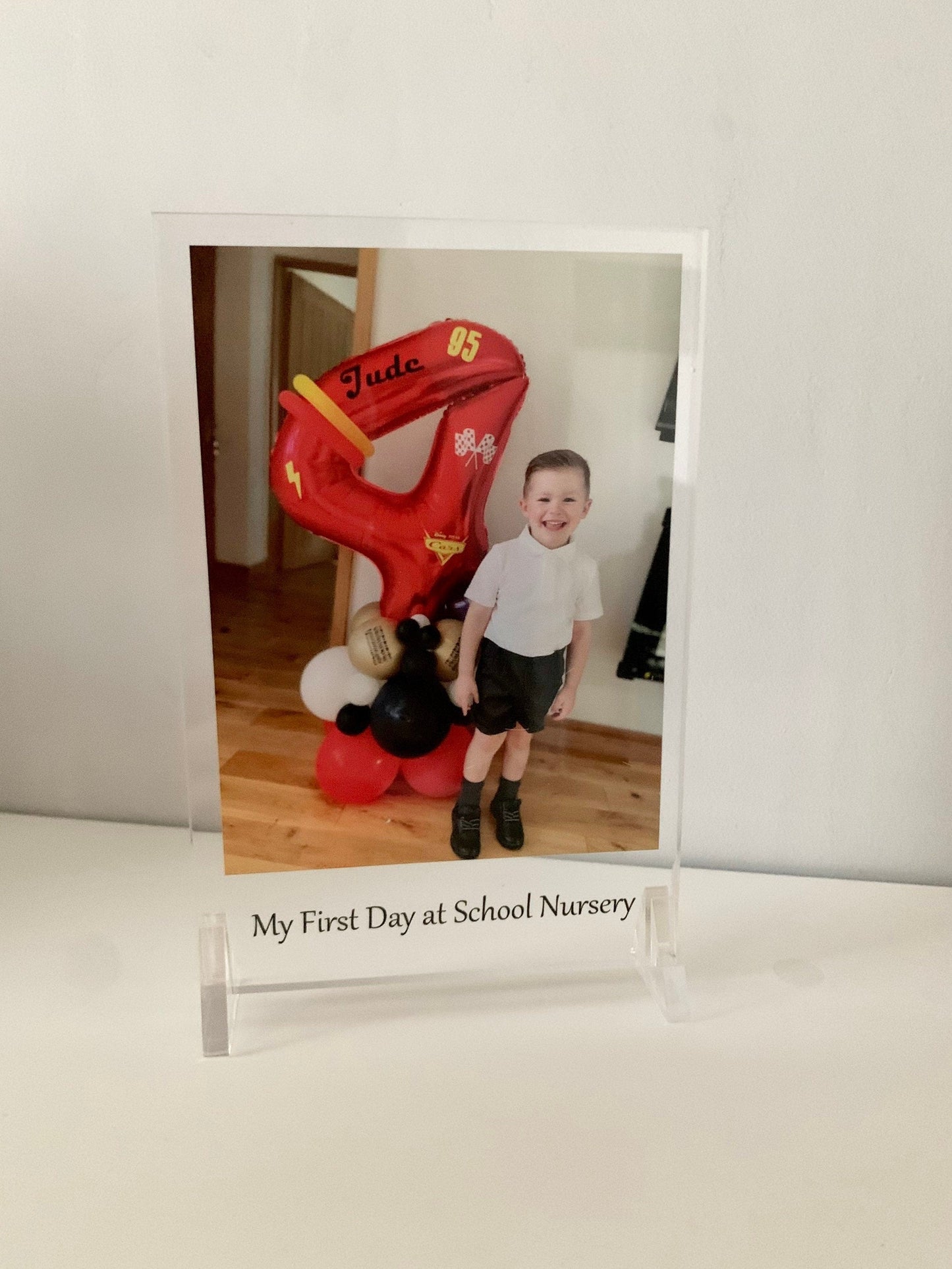 First Day Photo block- Photograph- School Milestone