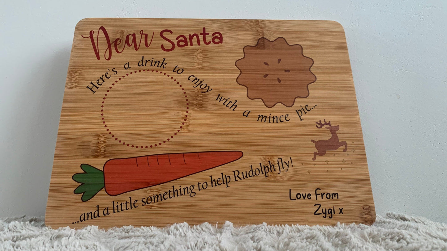 Christmas Eve Santa Treat Board