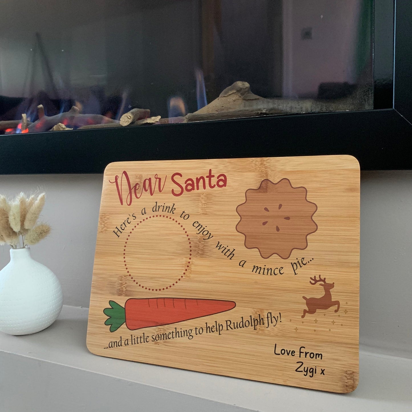 Christmas Eve Santa Treat Board