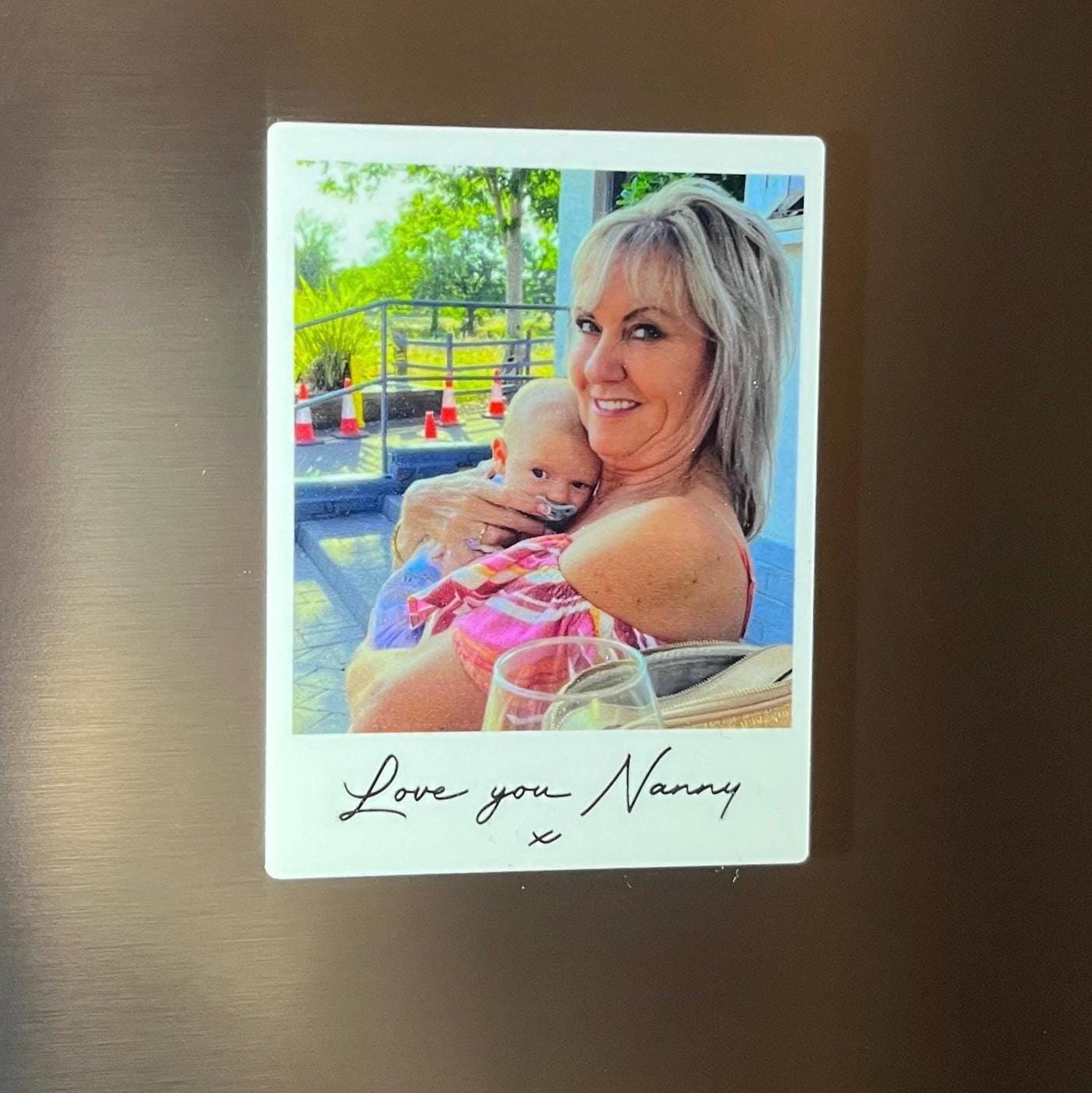 Personalised Polaroid Photo Fridge Magnet