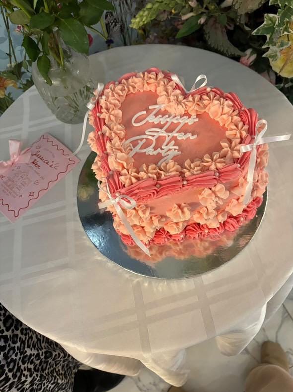 Hen Party Cake Charm