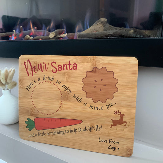 Christmas Eve Santa Treat Board