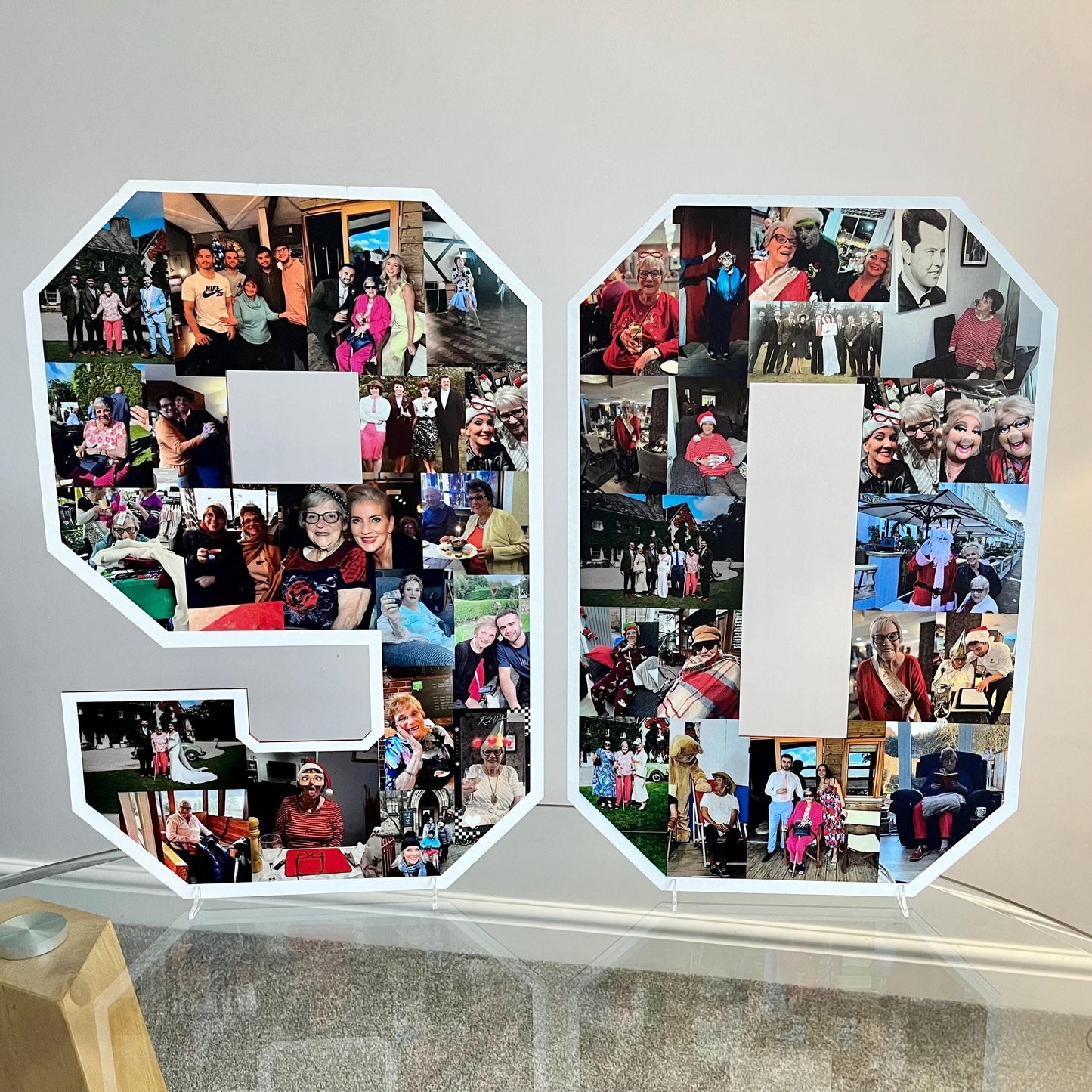 Personalised Birthday Photo Collage Board